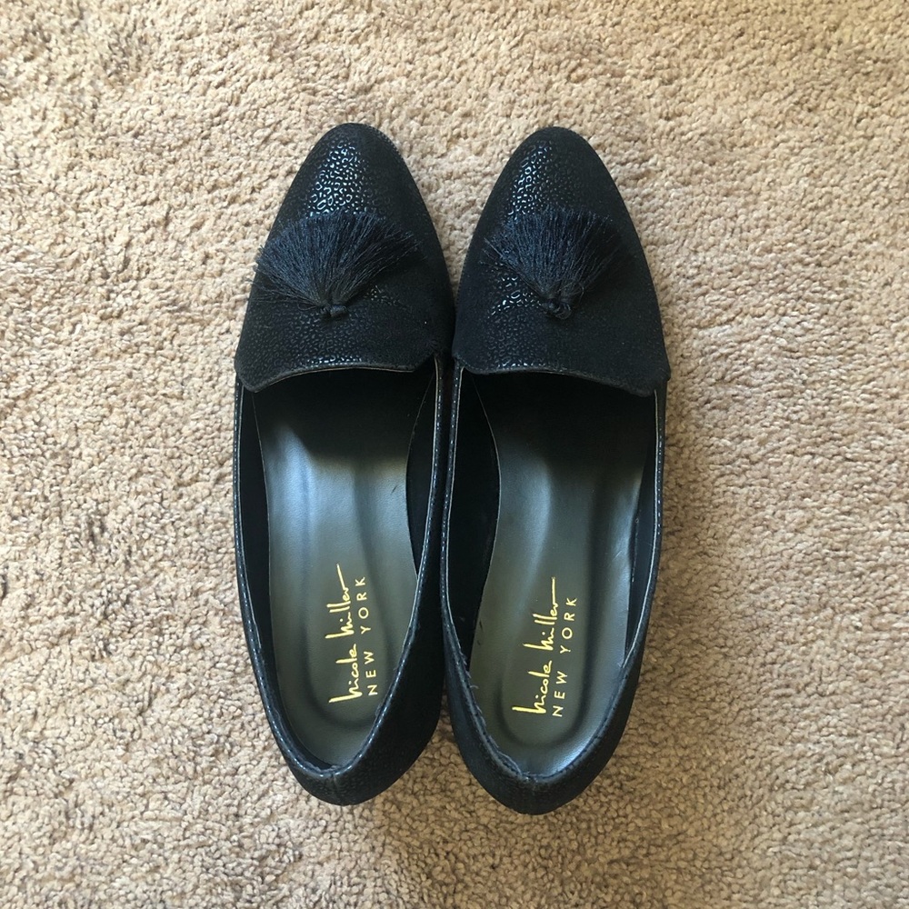 Funky Black Flats